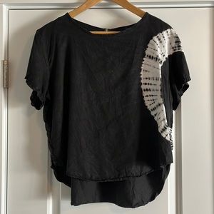 S Heroine Sport Cropped High Low Top
